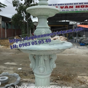 Mẫu đài phun nước bằng đá