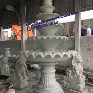 Đài phun nước bằng đá cẩm thạch tuyệt đẹp